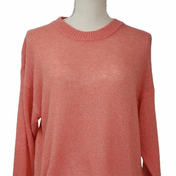 Joie Namio Wool Blend Sweater Rose (Coral) Women's Size Medium NEW - Picture 6 of 14